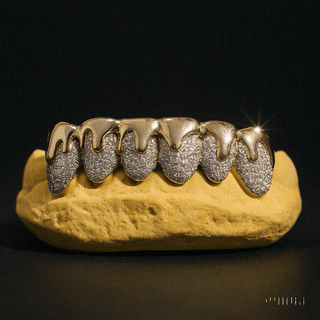Two Tone Drip Grillz
