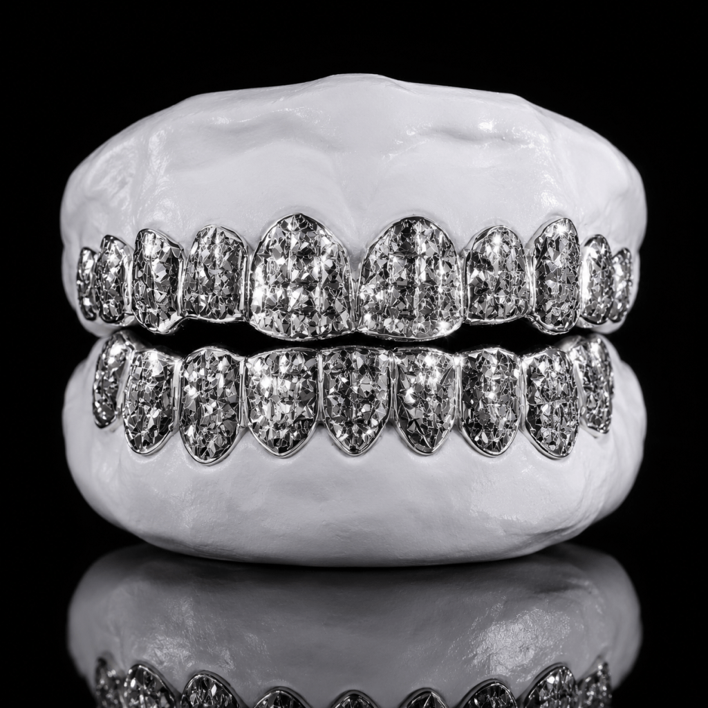 Princess Diamond Cut Silver