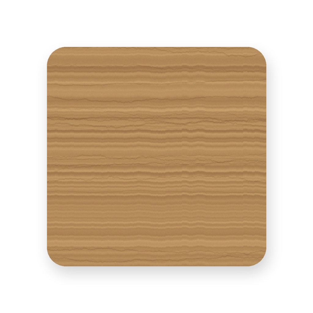 Engraved Wood Coaster — Square