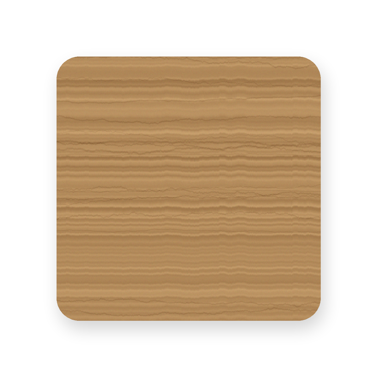 Engraved Wood Coaster — Square
