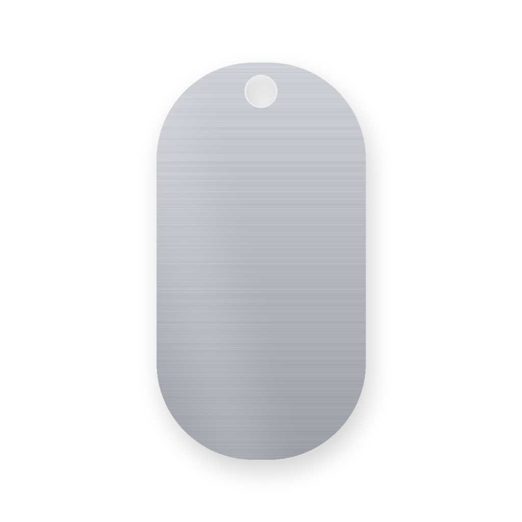 Custom Steel Dog Tag